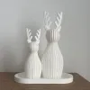 Dekoracyjny Renifer Prążkowany 3D Ozdoba Świąteczna